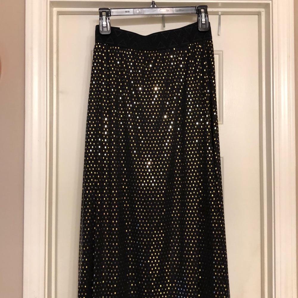 Lularoe original elegant collection black skirt 2X
